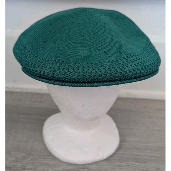 Kangol Tropic Ventair 502 Newsboys Cabbie Cap Size L/XL Green - Picture 1 of 9